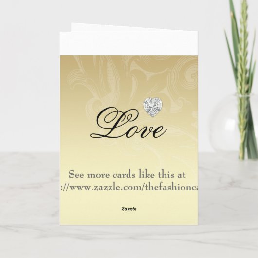 ジュエリーはサンキューカードのスクーターの女の子のピンクをすぼめます サンキューカード (裏面)