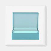 ジュエリーまたはギフト用の空の箱 マグネット (正面)