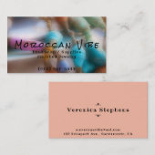 ジュエリーアーティストの名刺 名刺 (正面/裏面)