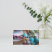 ジュエリーアーティストの名刺 名刺 (スタンド正面)