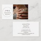 ジュエリーエレガントメーカー 名刺 (正面/裏面)