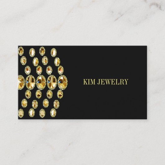 ジュエリーオンブラック 名刺 (正面)