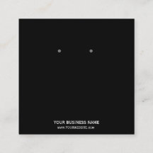 ジュエリーカスタムイヤリング表示カード