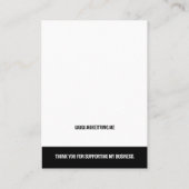 ジュエリーカード 名刺 (裏面)