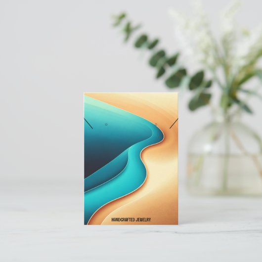 ジュエリーカード 名刺 (スタンド正面)