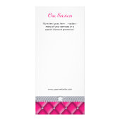 ジュエリークラウンファッションタフテッドサテンピンク ラックカード (裏面)