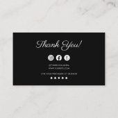 ジュエリーケア説明書 業務用サンキューレター エンクロージャーカード (裏面)