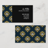 ジュエリーコンサルタントの名刺 – Diamonds 名刺 (正面/裏面)