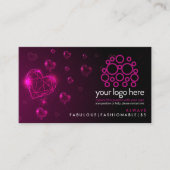 ジュエリーコンサルタント常に素晴らしいファッショナブル 名刺 (正面)