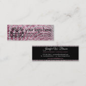 ジュエリーコンサルタント スキニー名刺 (正面/裏面)