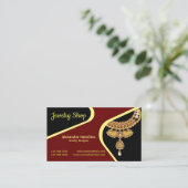 ジュエリーショップの名刺 名刺 (スタンド正面)