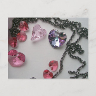 ジュエリーショーの招待状 インビテーションポストカード