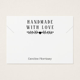 ジュエリーシンプルネックレスディスプレイパープルカード