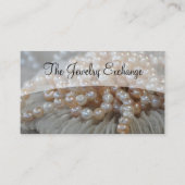 ジュエリーストアパールテーマ 名刺 (正面)
