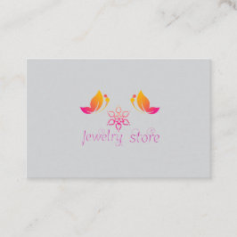 ジュエリーストアロゴ 名刺