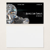 ジュエリーストーンラインストーンダイヤモンド (正面&裏面)