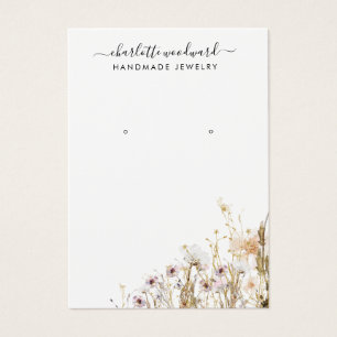 ジュエリーデザイナーピンク金ゴールドグリッターワイルドフラワー