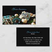 ジュエリーデザイナー名刺 名刺 (正面/裏面)