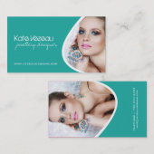 ジュエリーデザイナー名刺 名刺 (正面/裏面)