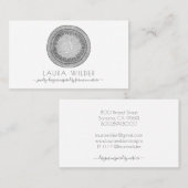 ジュエリーデザイナー名刺 名刺 (正面/裏面)