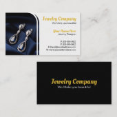 ジュエリーデザイナー/販売者の名刺 名刺 (正面/裏面)