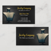 ジュエリーデザイナー/販売者の名刺 名刺 (正面/裏面)