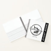 ジュエリーデザインスケッチブック ノートブック (内部)