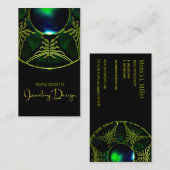 ジュエリーデザイン小ジュエリー事業 名刺 (正面/裏面)