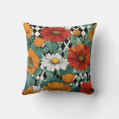 ジュエリートーンフローラ漫画の枕 クッション (裏面)