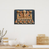 ジュエリーハトシェプスト ポスター (キッチン)