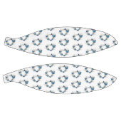 ジュエリーハートと蝶モルフォ バスケットボール (パネル)