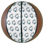 ジュエリーハートと蝶モルフォ バスケットボール (縦)