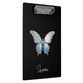 ジュエリーバタフライオパールとシルバー クリップボード (右)