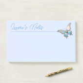 ジュエリーバタフライオパールとシルバー ポストイット (デスク)