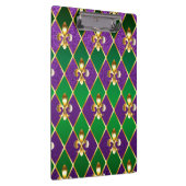 ジュエリーバックグラウンドマルディグラ クリップボード (右)