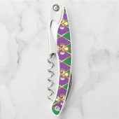 ジュエリーバックグラウンドマルディグラ ソムリエナイフ (正面)