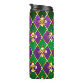 ジュエリーバックグラウンドマルディグラ タンブラー (回転右)