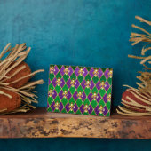 ジュエリーバックグラウンドマルディグラ フォトプラーク (側面)