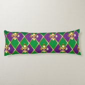 ジュエリーバックグラウンドマルディグラ ボディピロー (裏面)