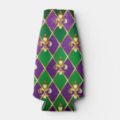 ジュエリーバックグラウンドマルディグラ ボトルクーラー (正面)