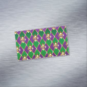 ジュエリーバックグラウンドマルディグラ マグネット名刺 (インサイチュ)