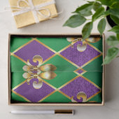 ジュエリーバックグラウンドマルディグラ 薄葉紙 (ギフト)