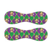 ジュエリーバックグラウンドマルディグラ 野球ボール (パネル)