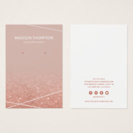 ジュエリーバラ金ゴールドグリッターイヤリングディスプレイ