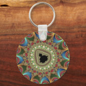 ジュエリーフラクタル キーホルダー (正面)