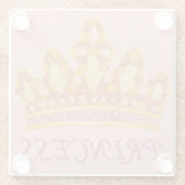 ジュエリープリンセスクラウンバイチャリラザリス ガラスコースター (裏面)