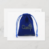 ジュエリーポーチ、コイン引出しバッグ促進バッグ ポストカード (正面/裏面)