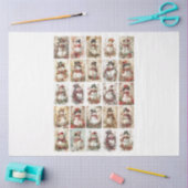 ジュエリーメーカー雪だるま 薄葉紙 (クラフト)