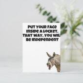 ジュエリーユーモア ポストカード (スタンド正面)