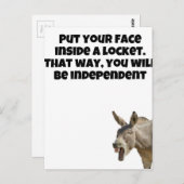 ジュエリーユーモア ポストカード (正面/裏面)